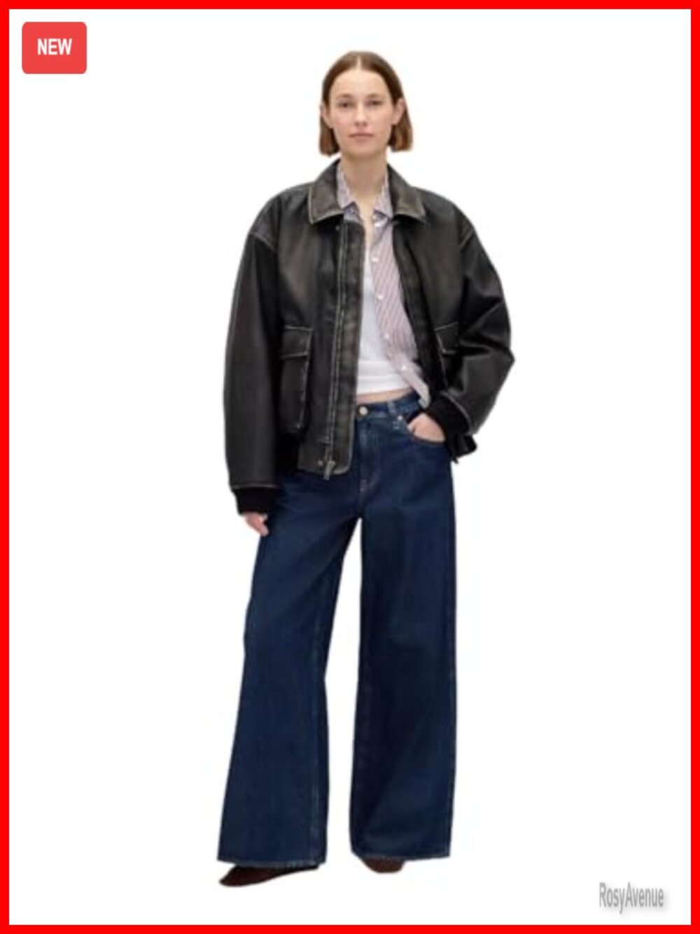 GAP Low Rise Super Baggy Straight Leg Pull On Jeans